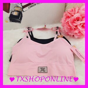 💗👙 {Juicy Couture} 2 pack sparkle & shine top bra bralette 👙💗 NEW